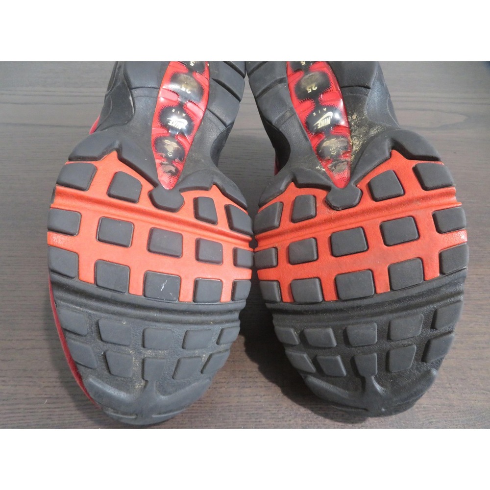 Nike Air Max 95 Shoes Mens Size 8.5 Red Black AT2865-600 Sneakers Running - Picture 8 of 10